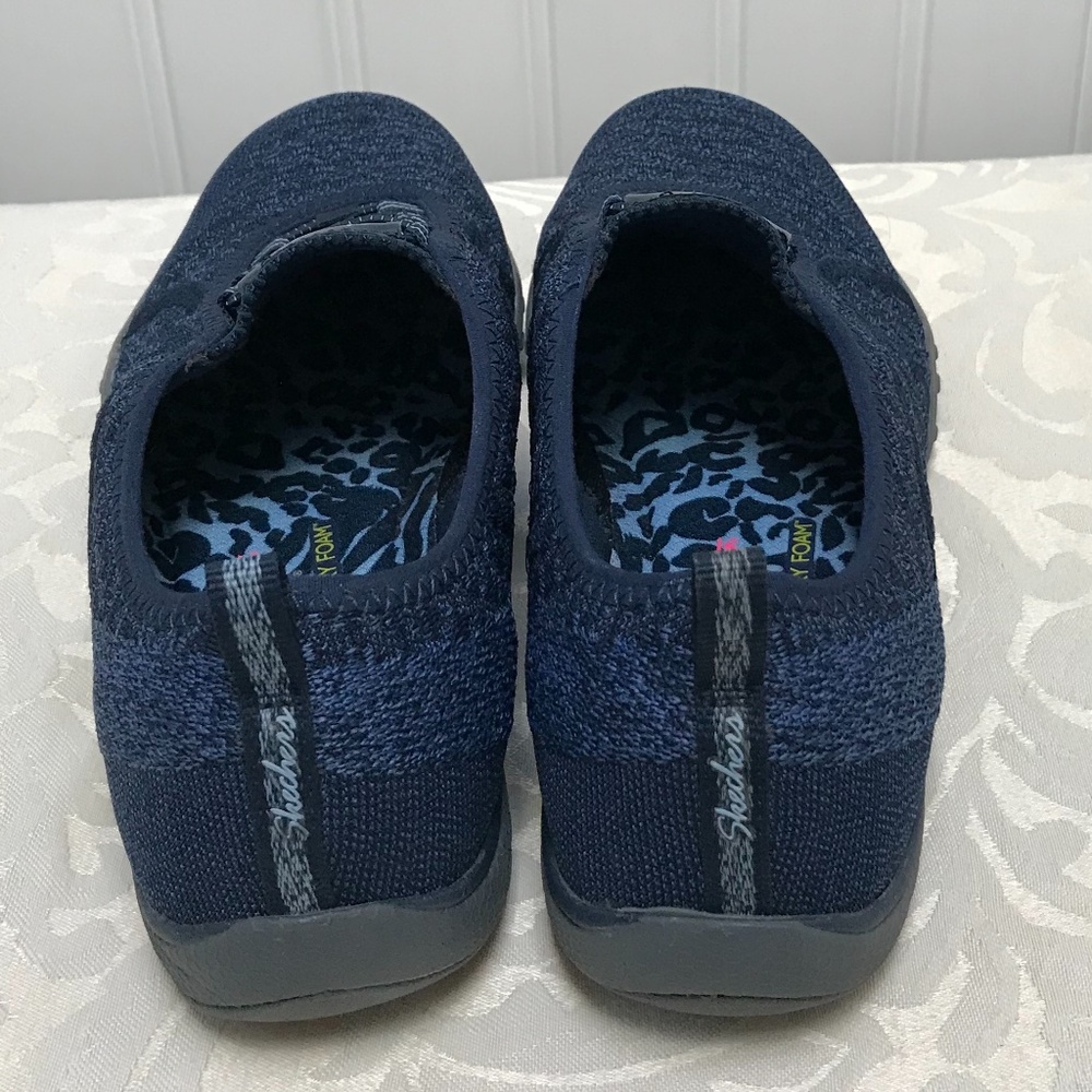 Skechers Blue Relaxed Fit Sneakers  Sz 8 - Picture 3 of 6